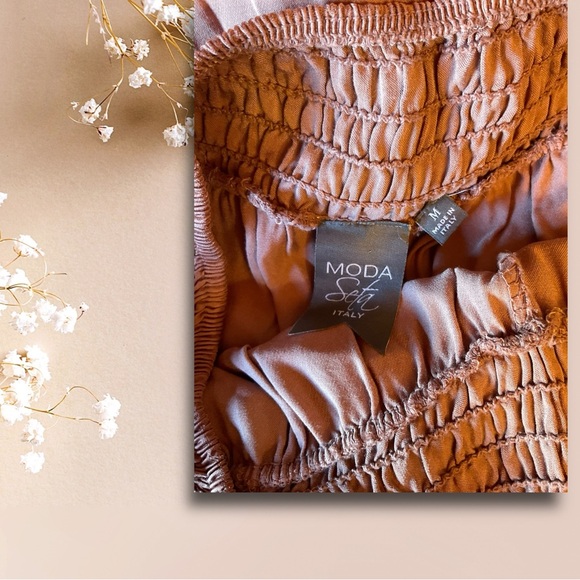 Moda Seta Palacio Silk Like Pants. Made in Italy - Picture 2 of 8